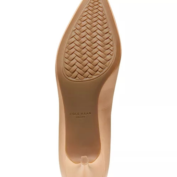 Cole Haan's Go-To Park brushed leather pumps size 8 - Picture 3 of 6